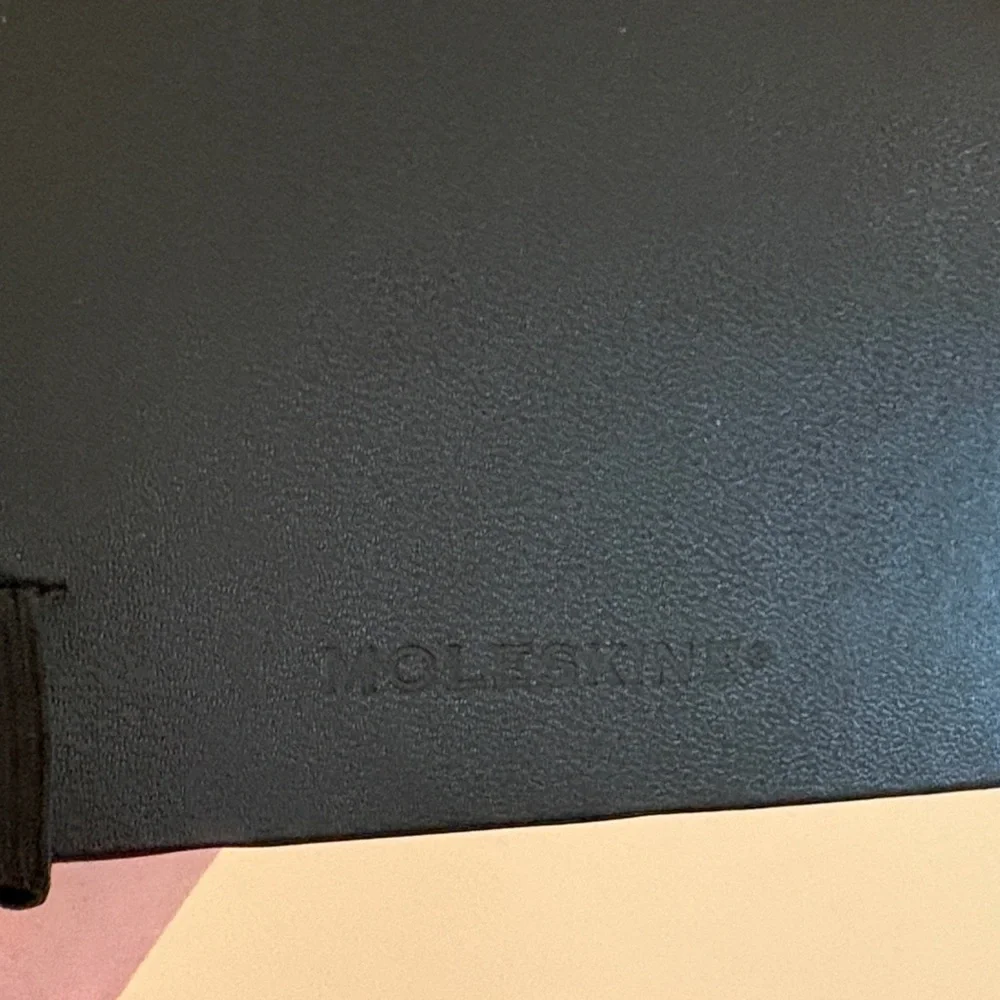 Set of‎ 2 Moleskine Black Notebook with Grid Pages